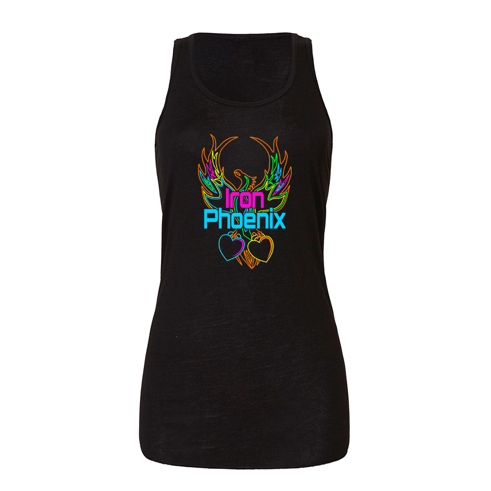 Iron Phoenix - Flowy Racer back vest - Phoenix Print