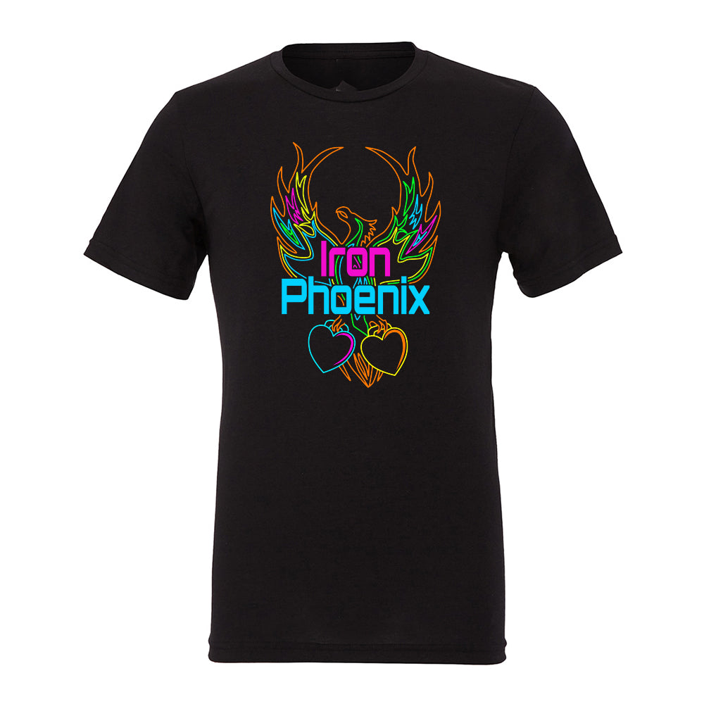 Iron Phoenix - Tri Blend T shirt - Phoenix Print