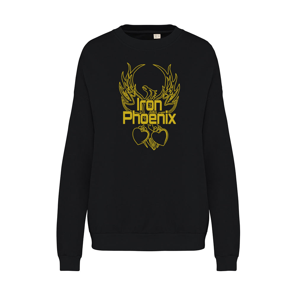 Iron Phoenix - Oversized Sweatshirt - Phoenix Print