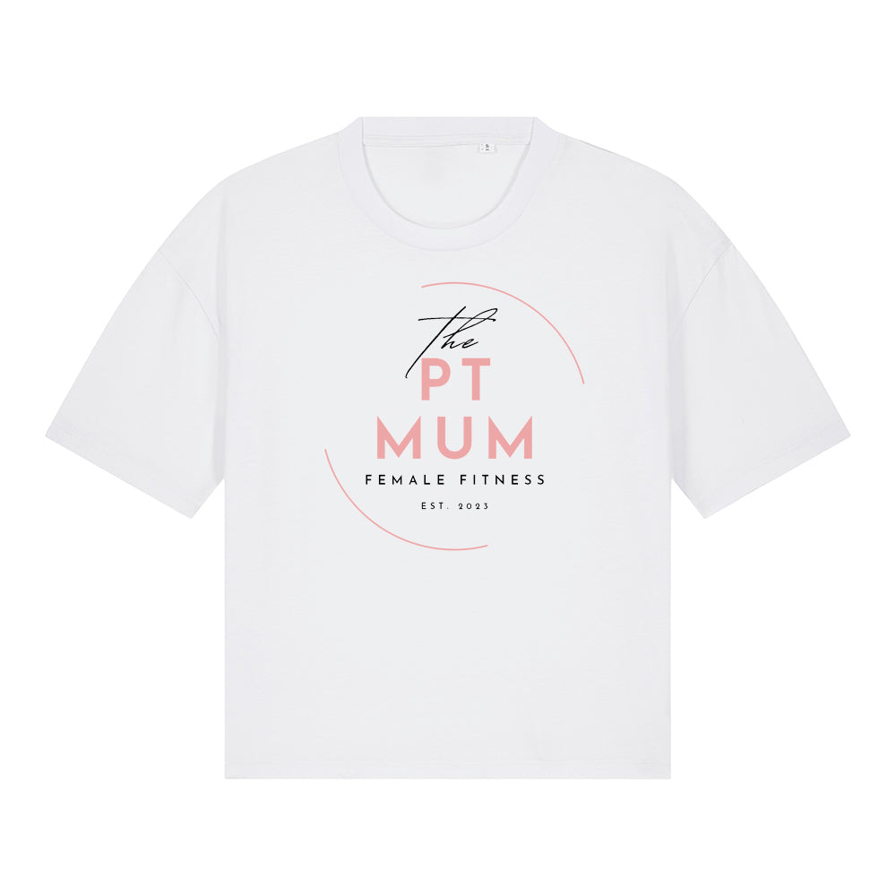 The PT Mum - Cropped Boxy Tee