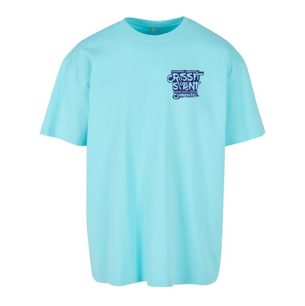 SOLENT CROSSFIT - Oversized Heavyweight T shirt - Community Print