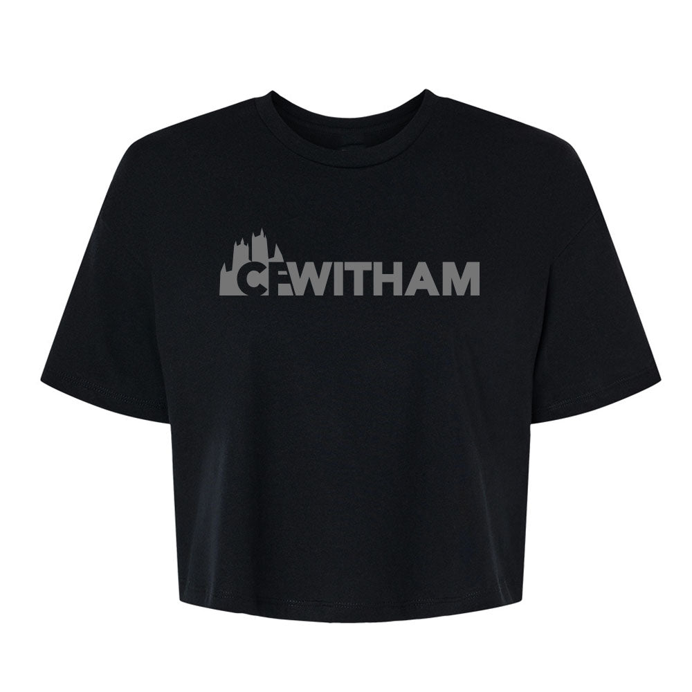 CrossFit Witham Lincoln - Cropped T shirt - CF Witham print