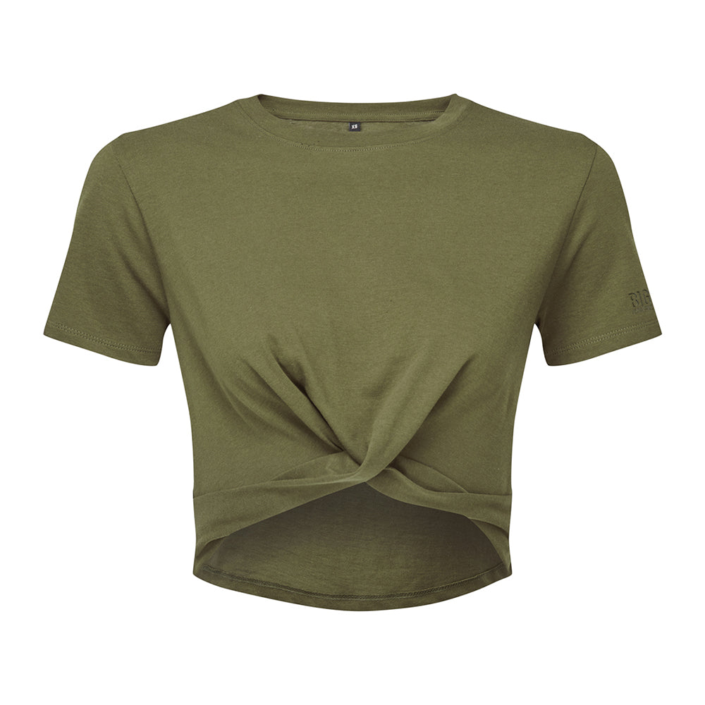 Twisted Crop T shirt