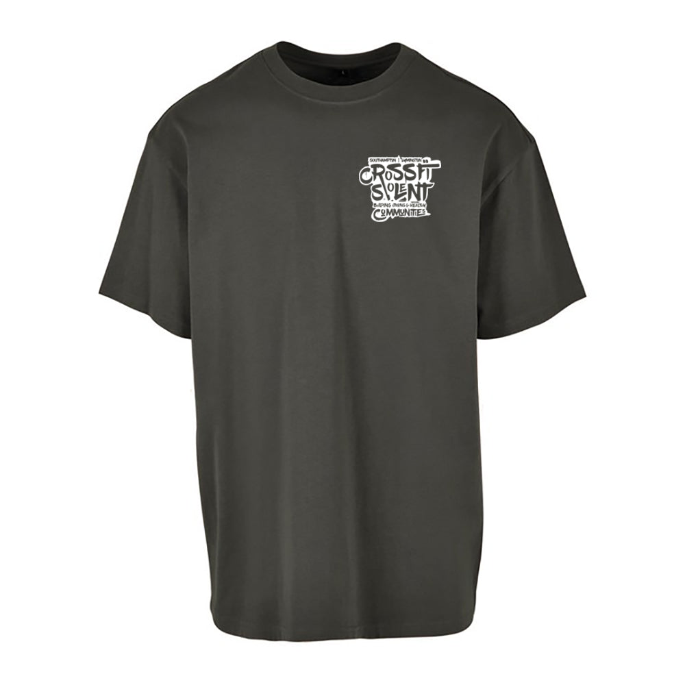 SOLENT CROSSFIT - Oversized Heavyweight T shirt - Community Print