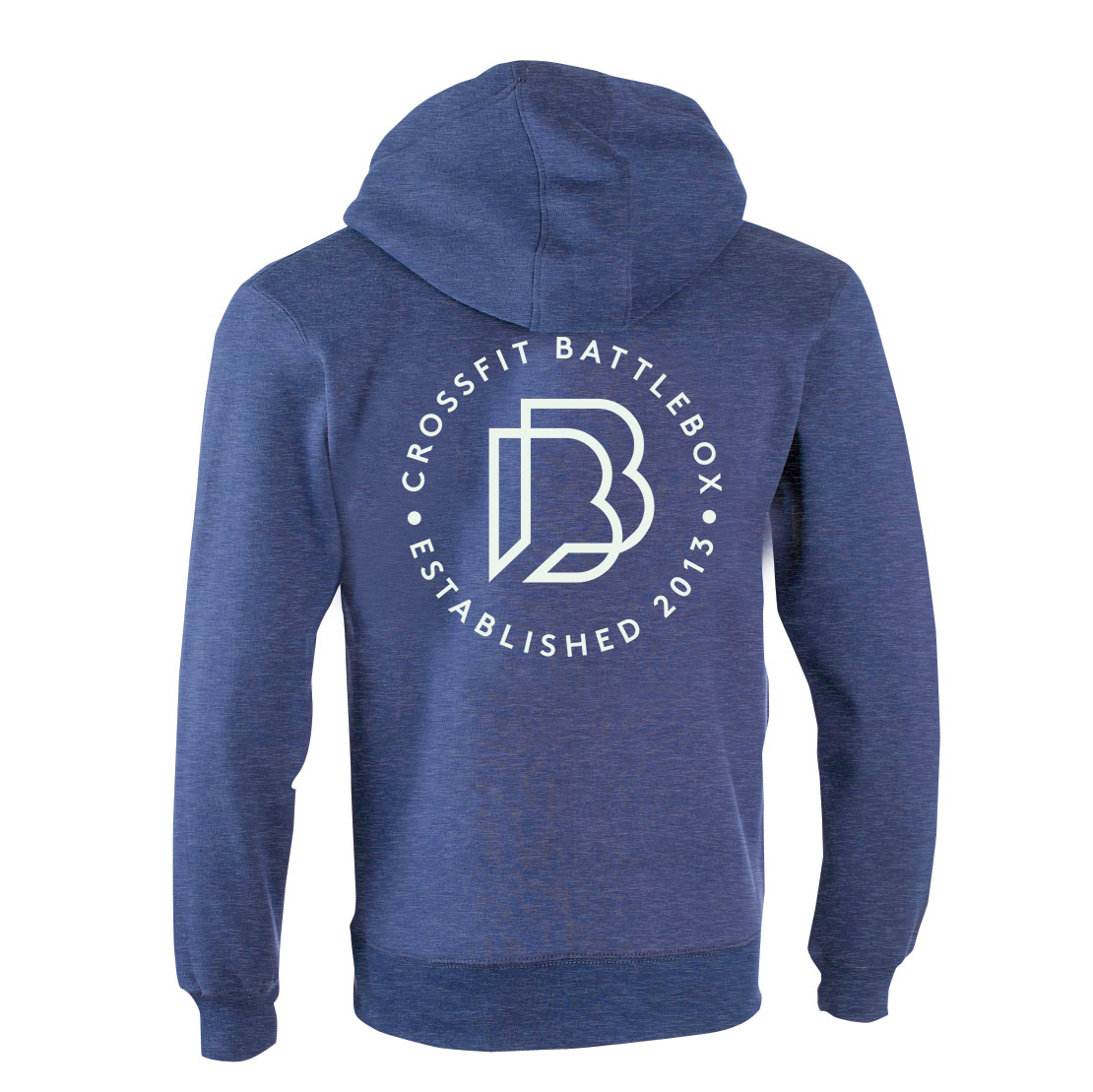 Battle Box Heavy Weight Zip Up Hoodie