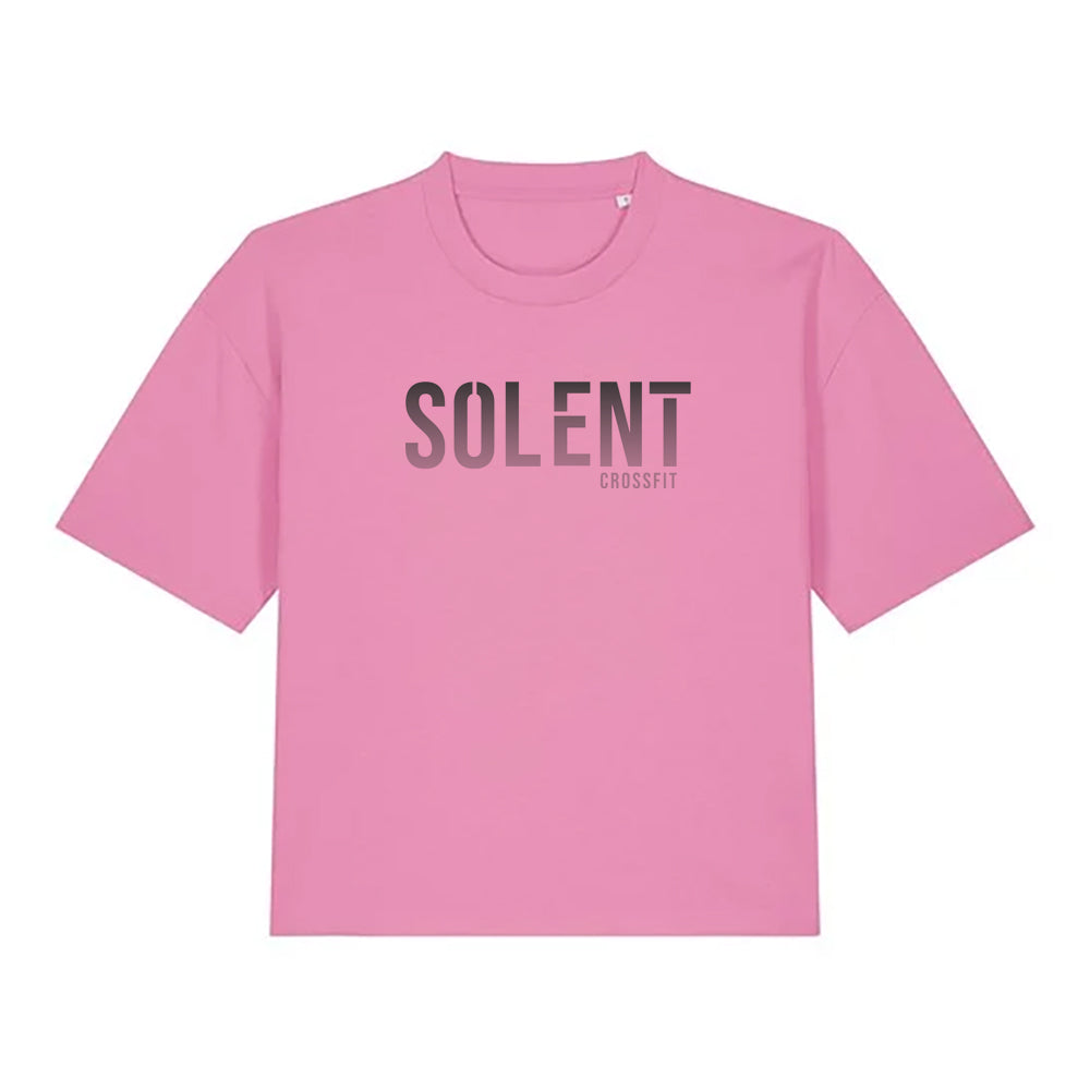 SOLENT CROSSFIT - Ladies Boxy short T shirt - Standard print