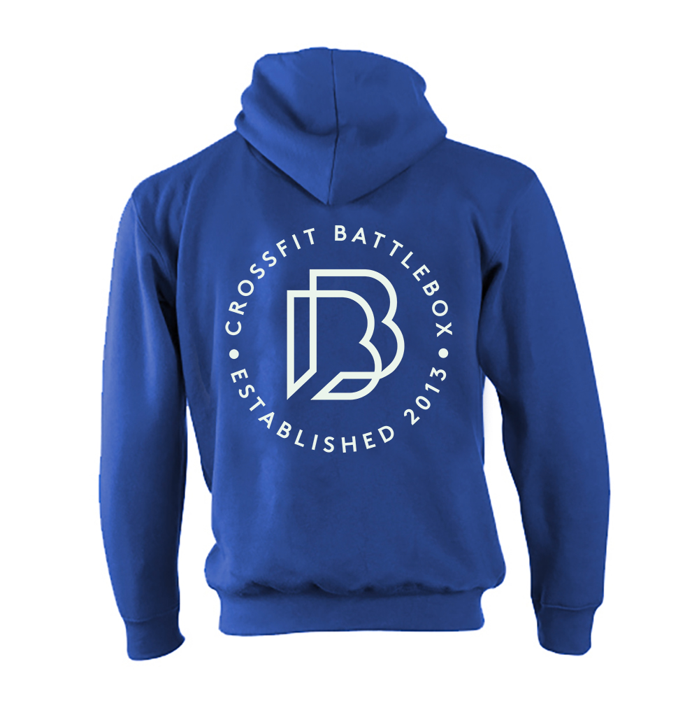 Battle Box Light Weight Zip Up Hoodie