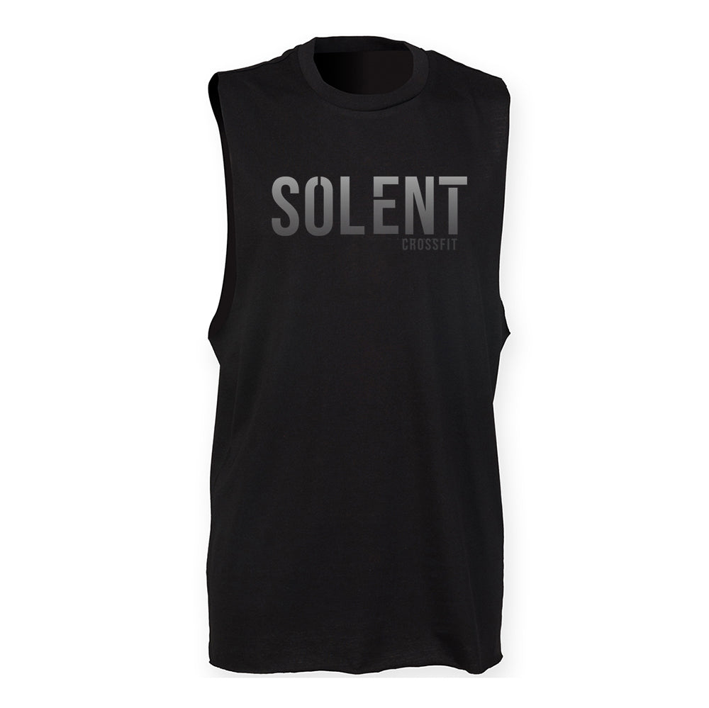 SOLENT CROSSFIT - MENS MUSCLE VEST - STANDARD PRINT