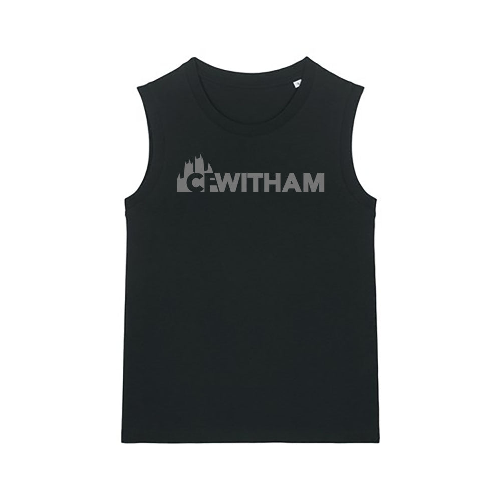 CrossFit Witham Lincoln - Ladies Muscle Vest - CF Witham Print