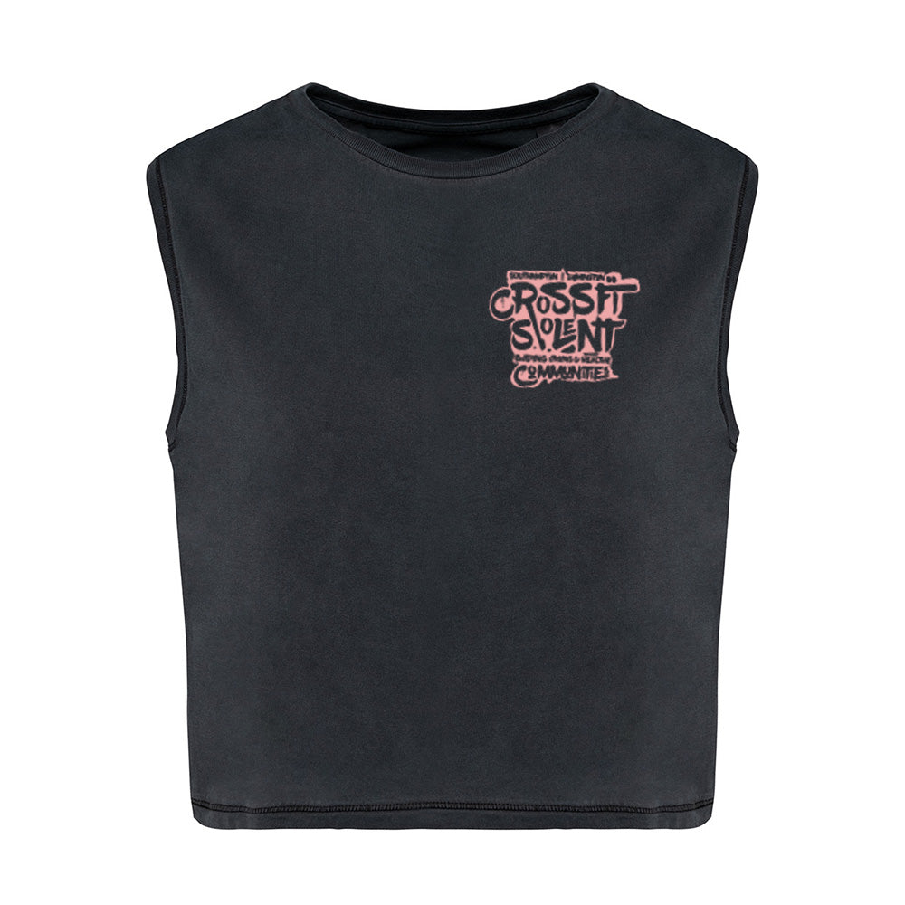 SOLENT CROSSFIT - Cropped Vest - Community Print