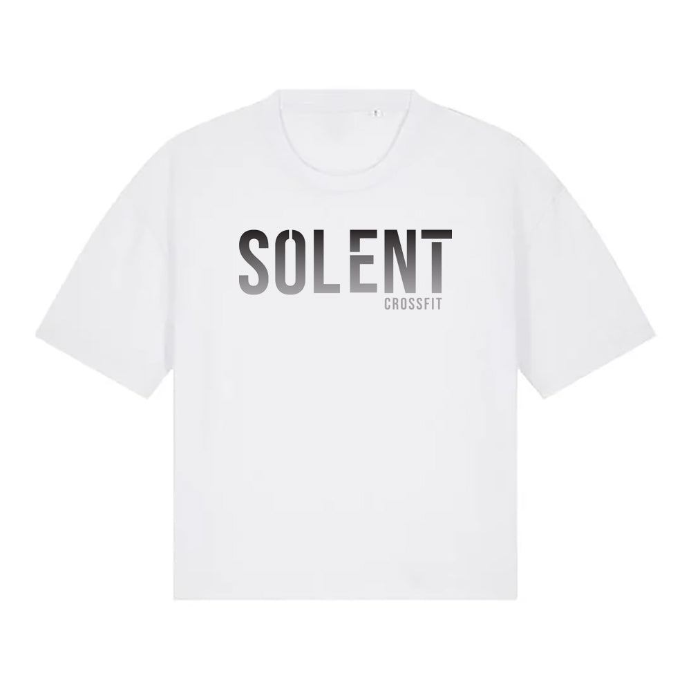 SOLENT LYMINGTON - Ladies Boxy short T shirt - Standard print