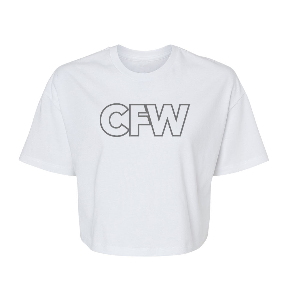 CrossFit Witham Lincoln - Cropped T shirt - CFW Print