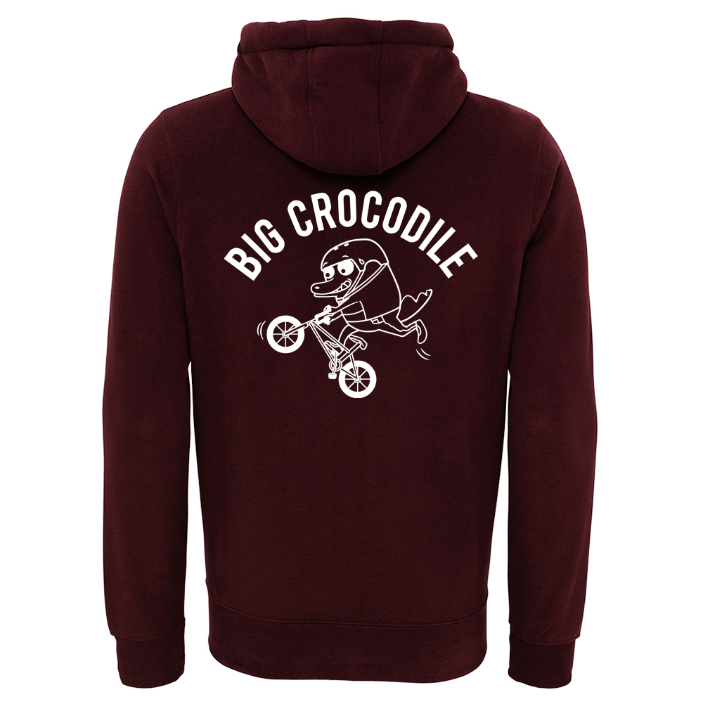 Choose Your Croc Fleece Lined Zip Up Hoodie - Big Crocodile