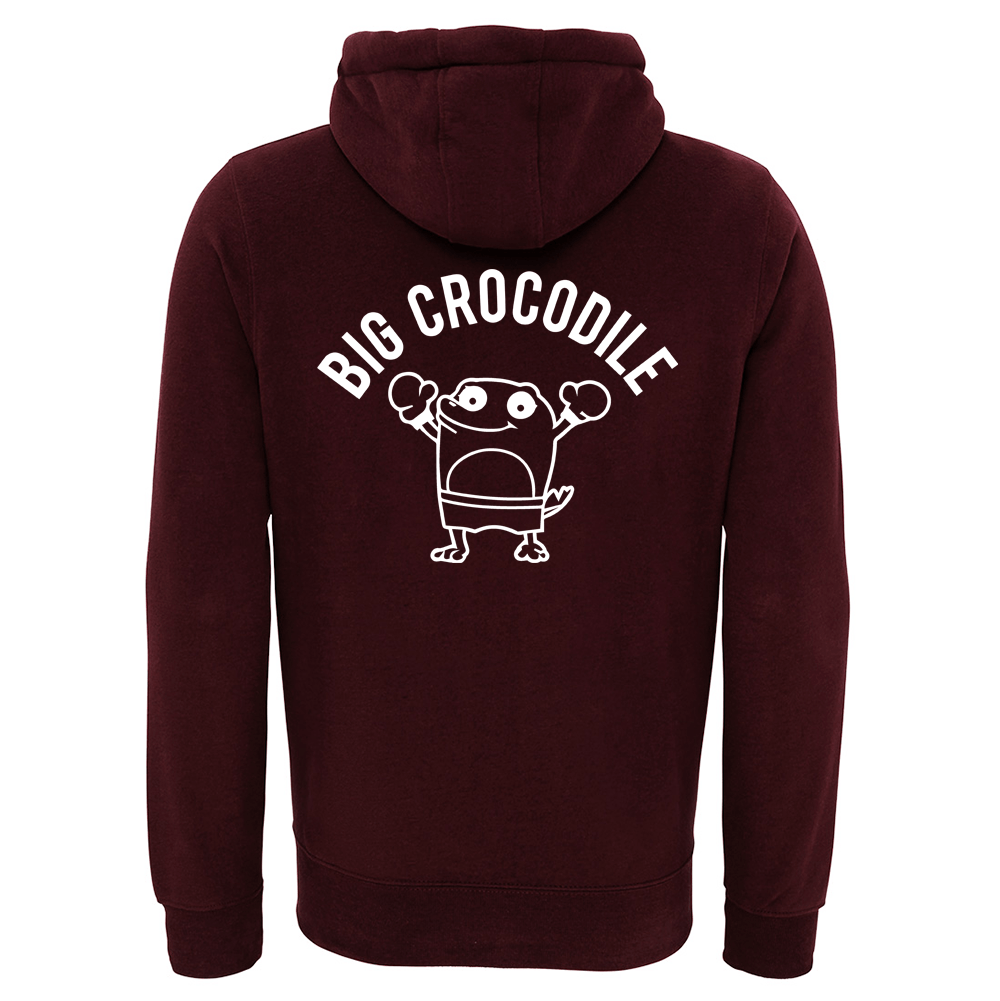 Choose Your Croc Fleece Lined Zip Up Hoodie - Big Crocodile