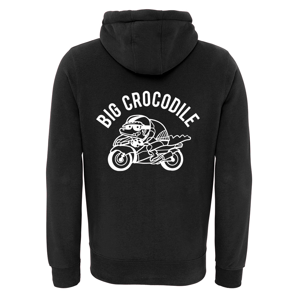 Choose Your Croc Fleece Lined Zip Up Hoodie - Big Crocodile