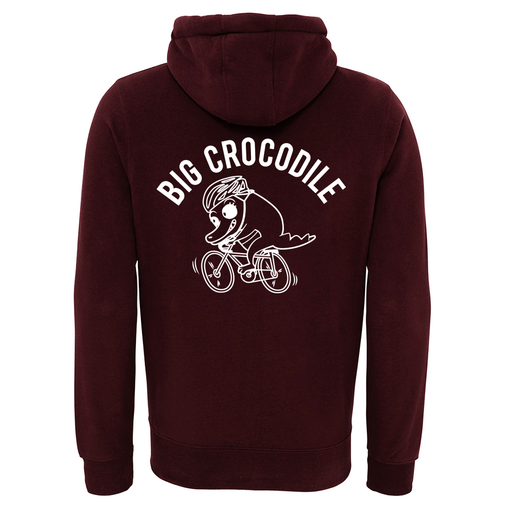 Choose Your Croc Fleece Lined Zip Up Hoodie - Big Crocodile