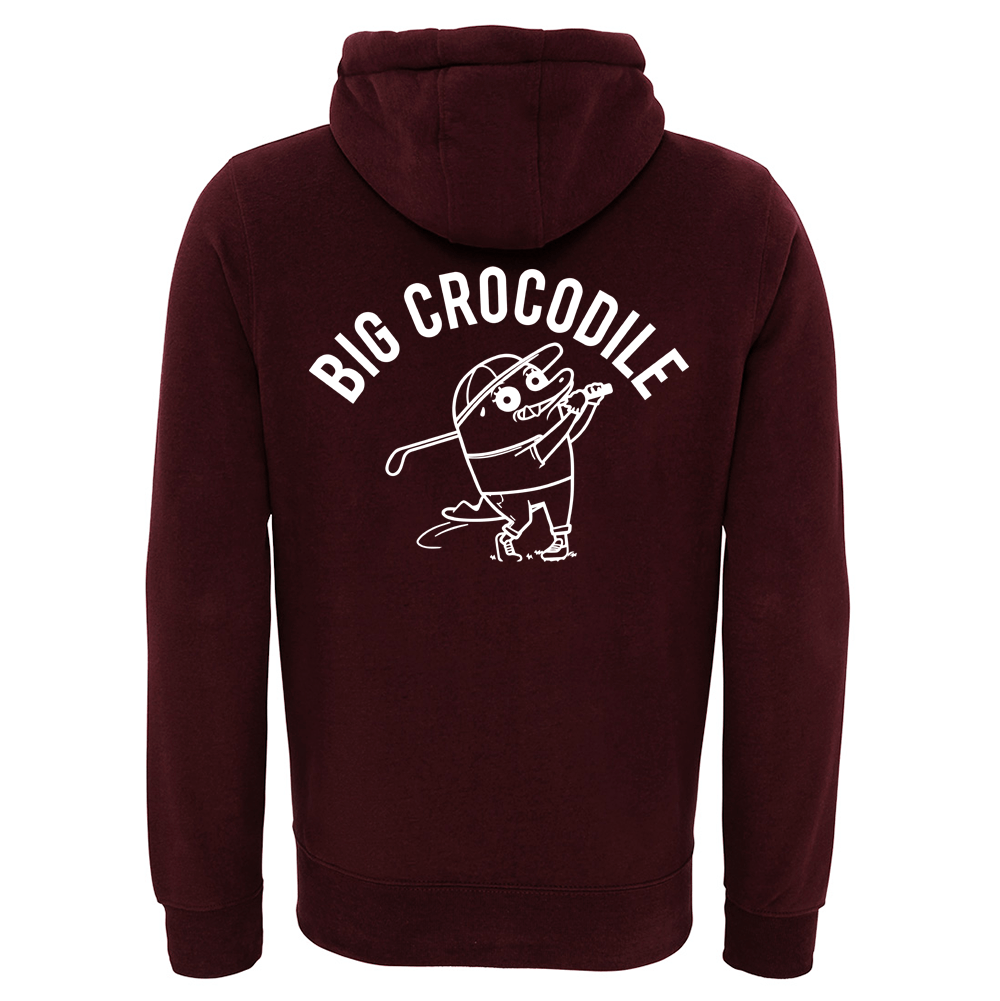 Choose Your Croc Fleece Lined Zip Up Hoodie - Big Crocodile