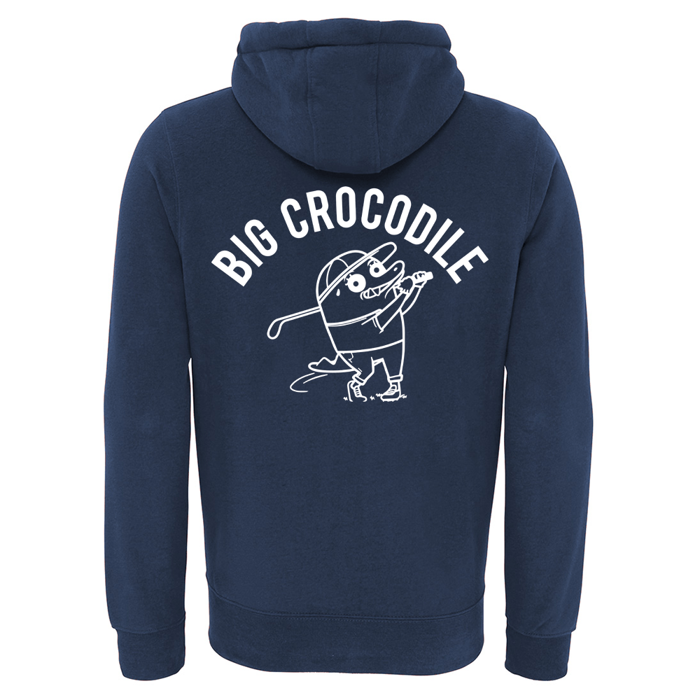 Choose Your Croc Fleece Lined Zip Up Hoodie - Big Crocodile