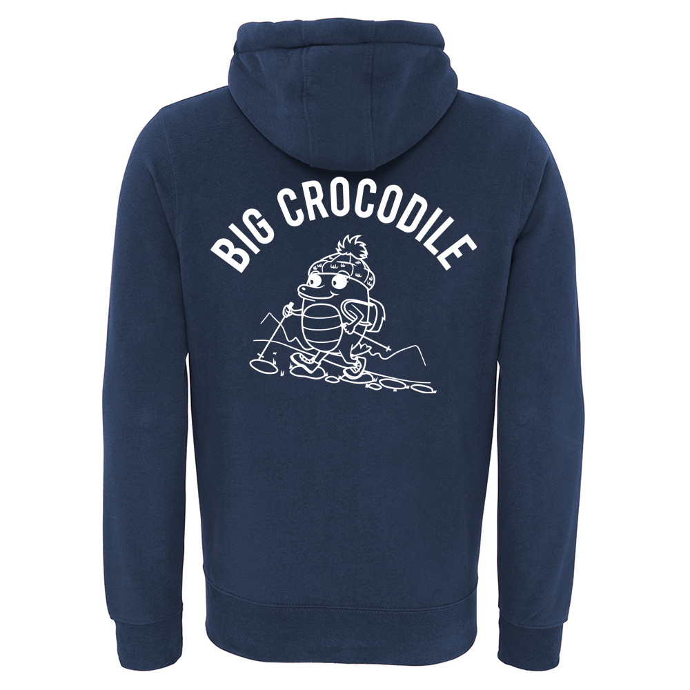 Choose Your Croc Fleece Lined Zip Up Hoodie - Big Crocodile