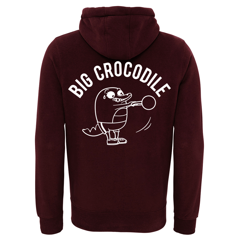 Choose Your Croc Fleece Lined Zip Up Hoodie - Big Crocodile