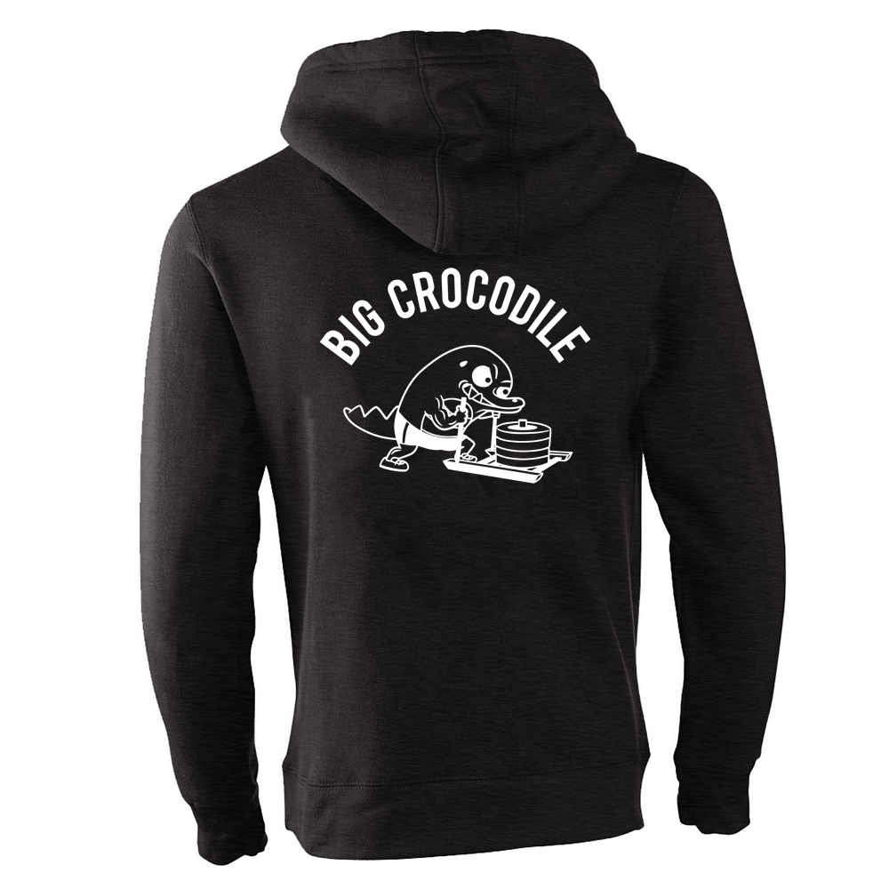 Choose Your Croc Fleece Lined Zip Up Hoodie - Big Crocodile