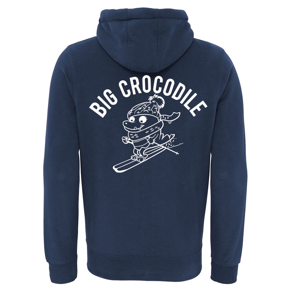 Choose Your Croc Fleece Lined Zip Up Hoodie - Big Crocodile