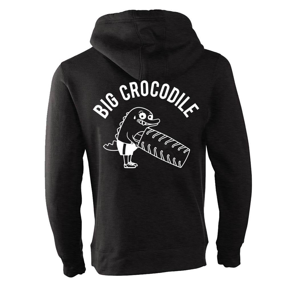 Choose Your Croc Fleece Lined Zip Up Hoodie - Big Crocodile