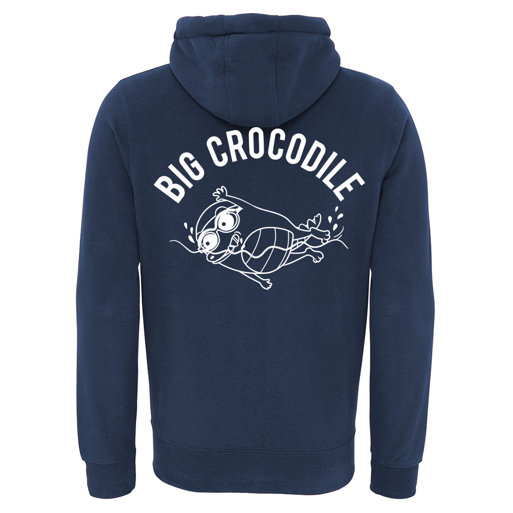 Choose Your Croc Fleece Lined Zip Up Hoodie - Big Crocodile