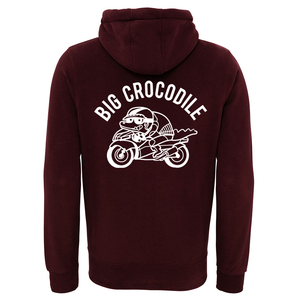 Choose Your Croc Fleece Lined Zip Up Hoodie - Big Crocodile
