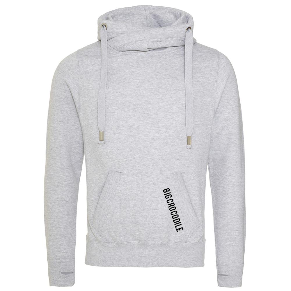 Hoodie - Cross Over Neck Hoodie