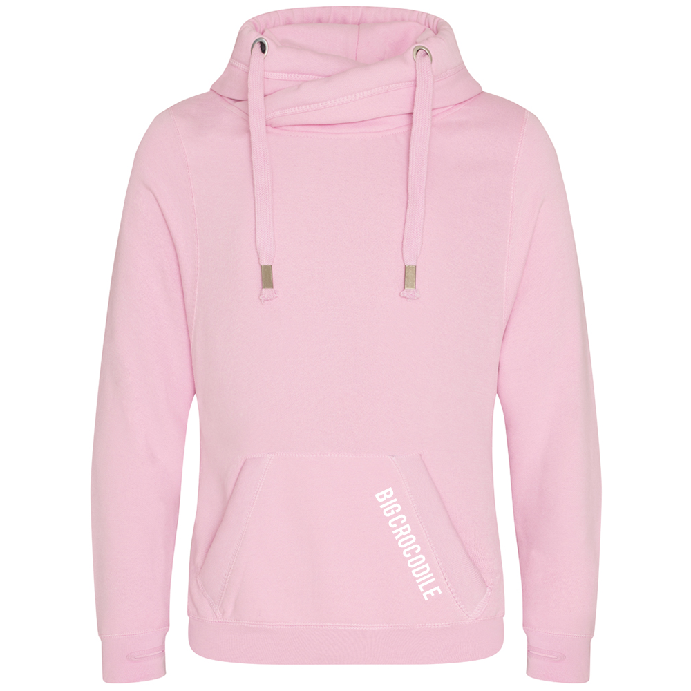 Hoodie - Cross Over Neck Hoodie