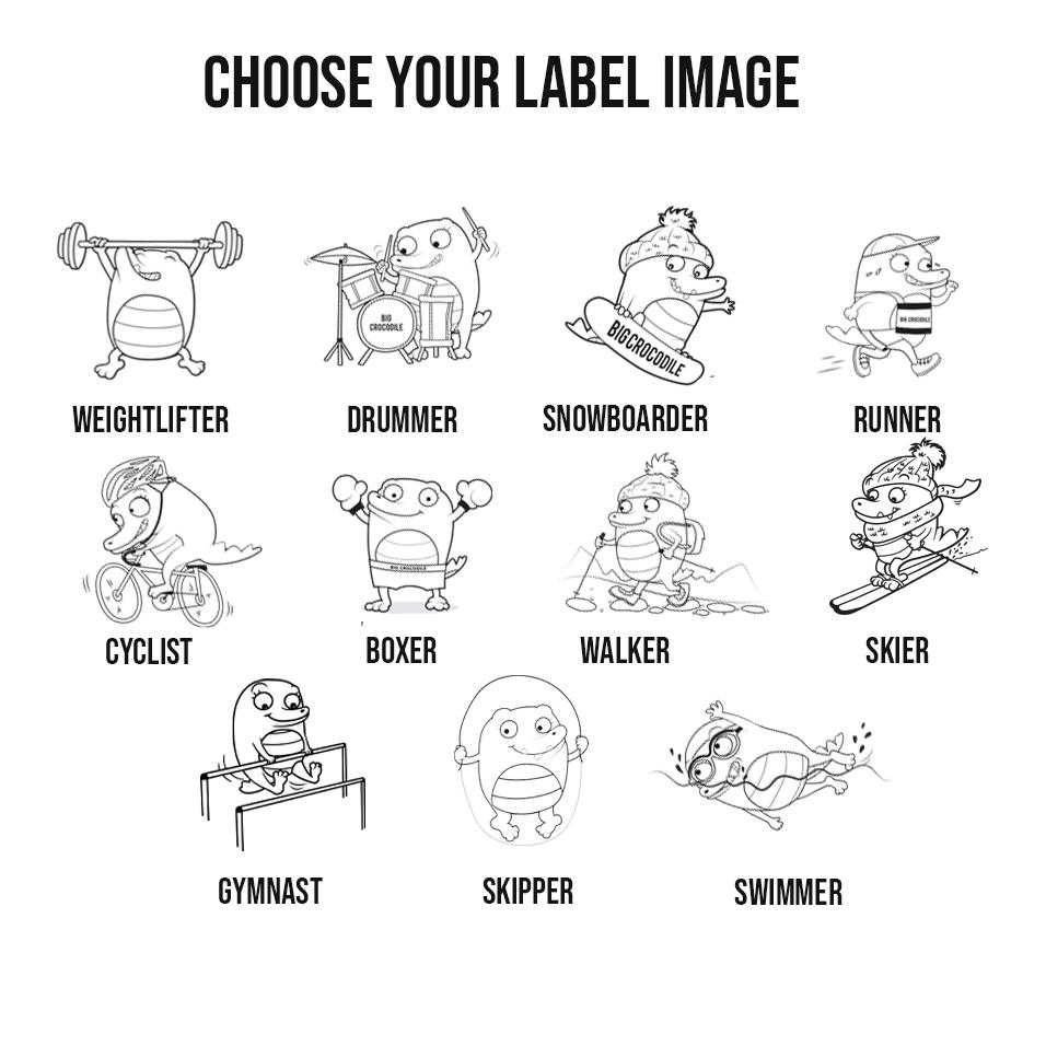 Marl Effect Big Croc Beanies