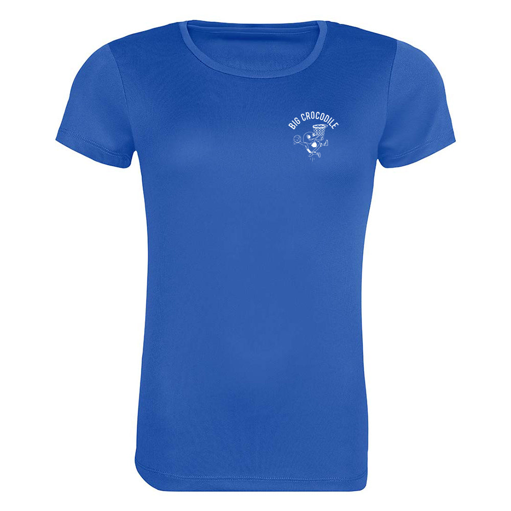Sports Style Recycled Fabric Ladies Fit T shirt - Choose your Croc