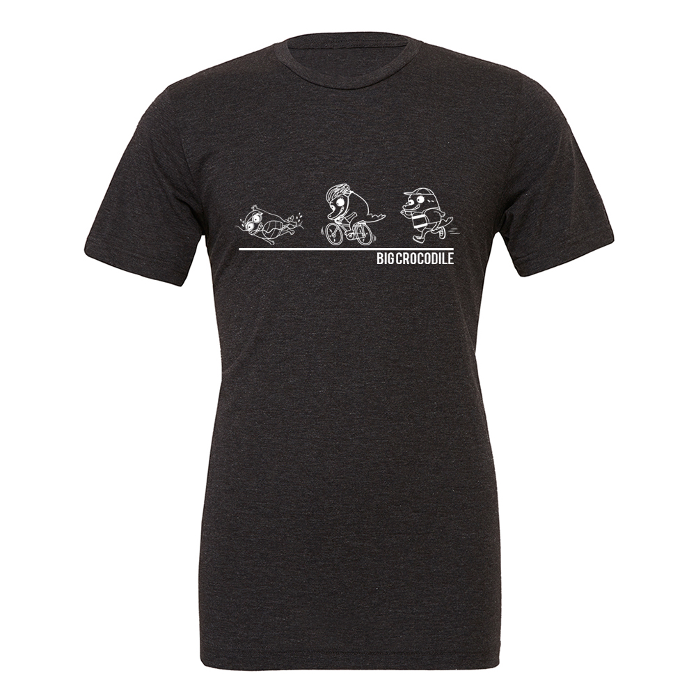 T Shirt - Athletic Black - T Shirt - Choose Your Croc