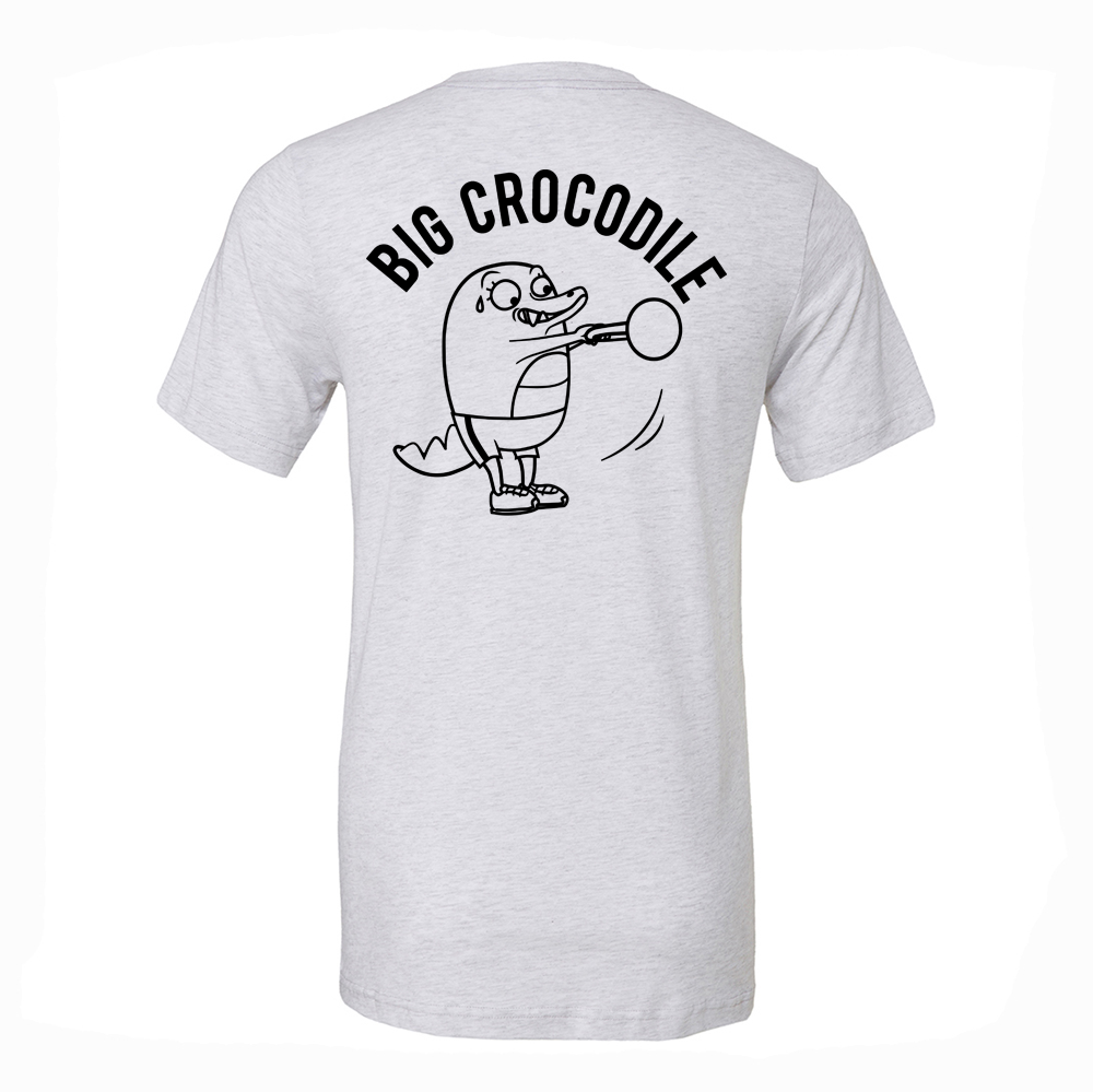 White Marl - T Shirt - Choose Your Croc