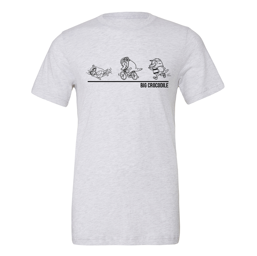 White Marl - T Shirt - Choose Your Croc