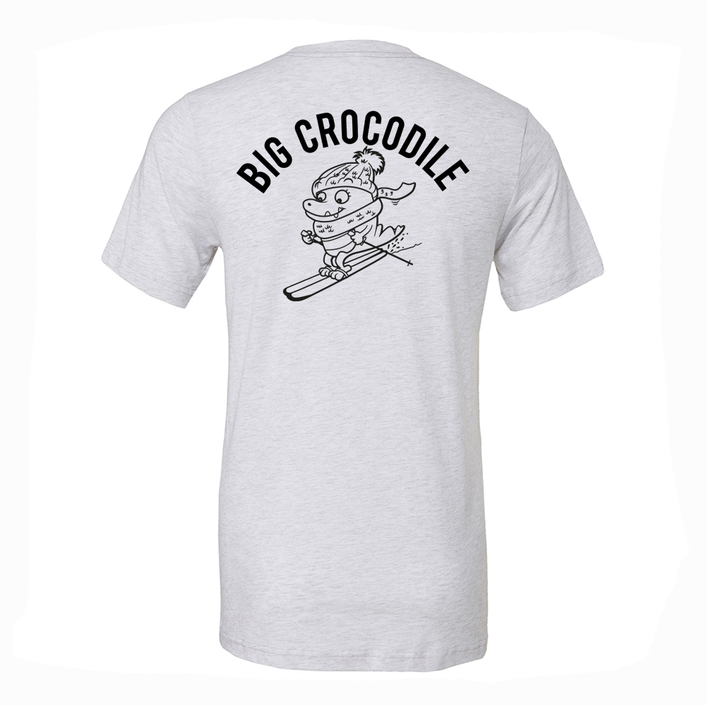 White Marl - T Shirt - Choose Your Croc