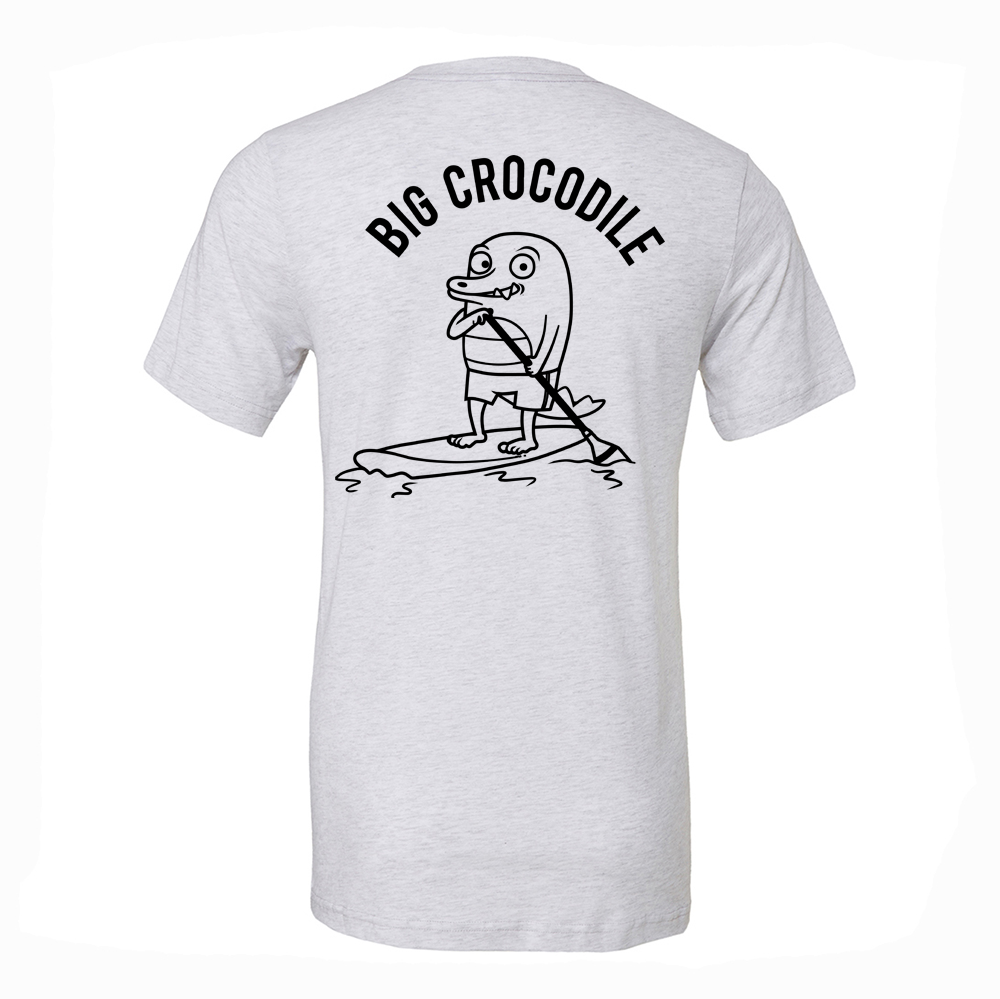 White Marl - T Shirt - Choose Your Croc