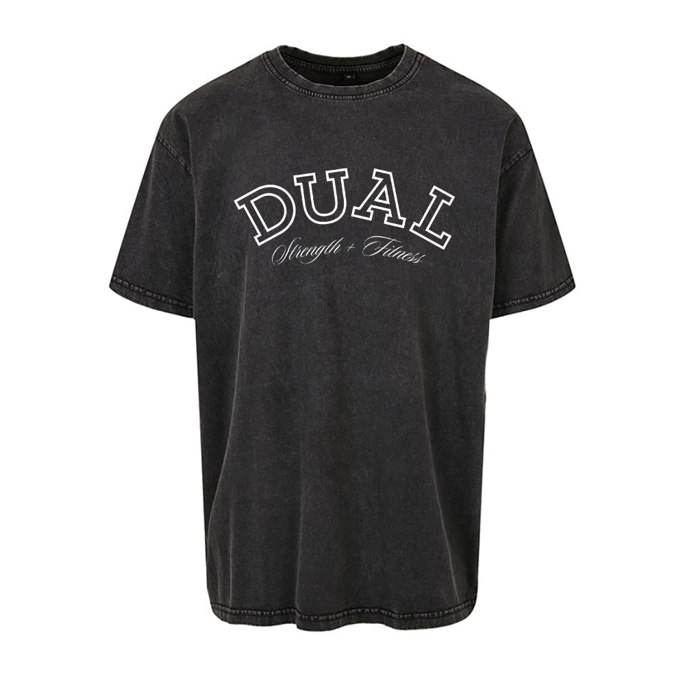 Dual Arch Print - Oversized Heavyweight T shirt