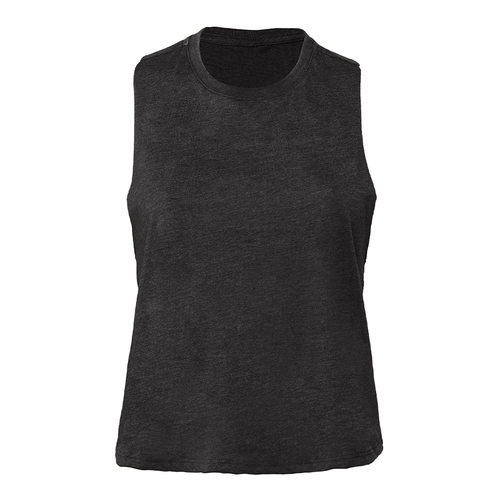 Ladies Cropped Racer Back Vest