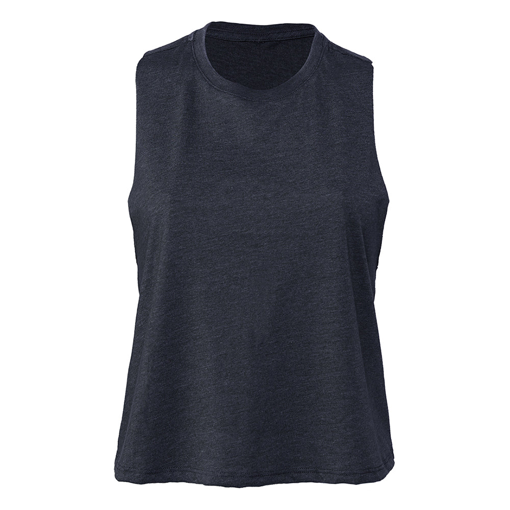 Ladies Cropped Racer Back Vest