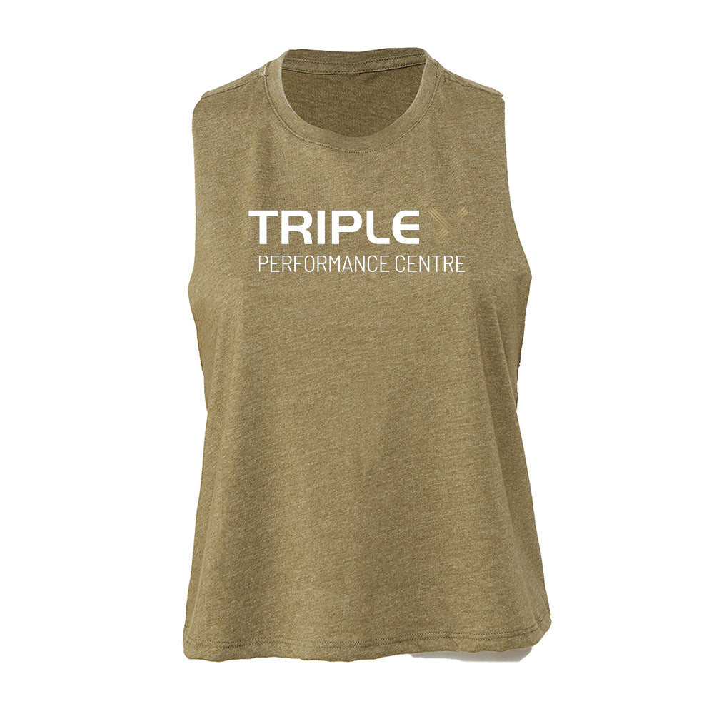 Triple X Performance Centre - Cropped Racer Back Vest