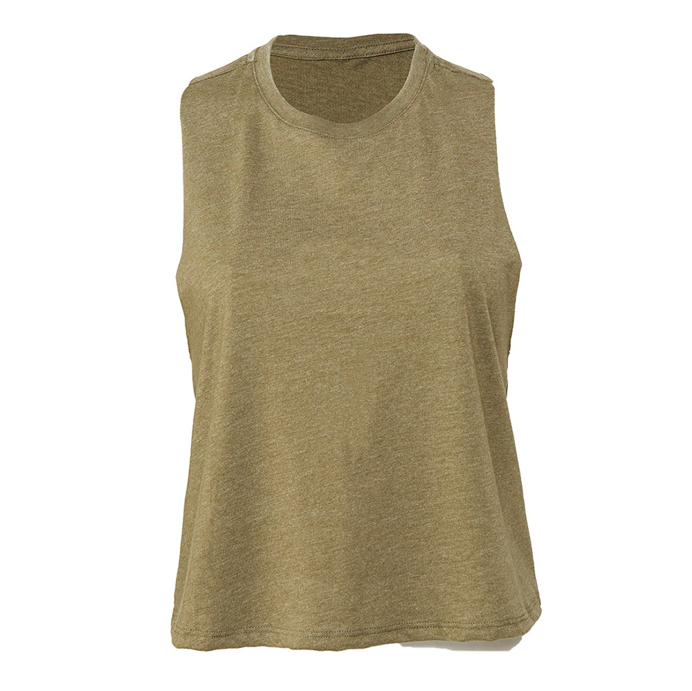 Ladies Cropped Racer Back Vest