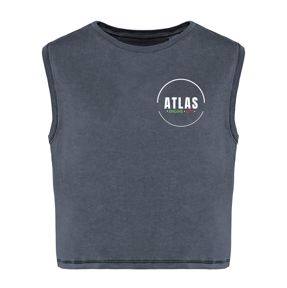 Atlas - Ladies Cropped Tank Top