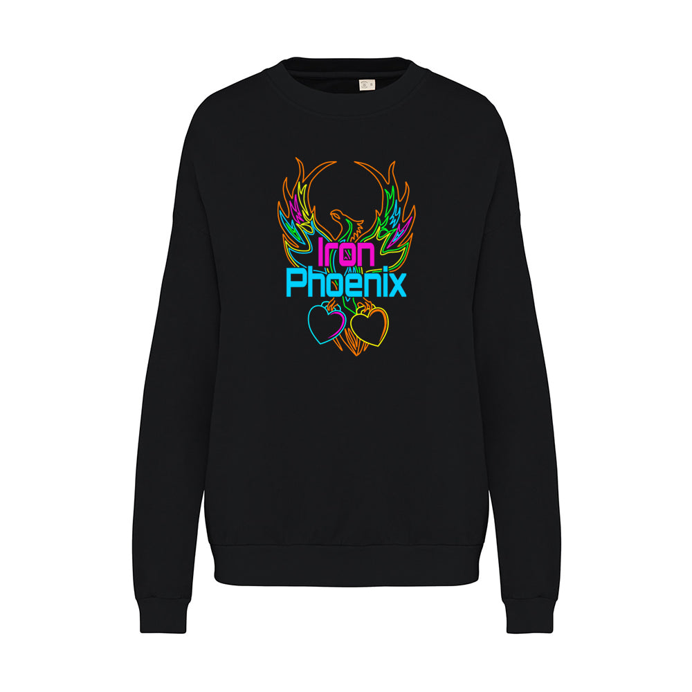 Iron Phoenix - Oversized Sweatshirt - Phoenix Print