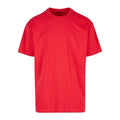 Sale Item - Oversized Heavyweight T shirt - RED - BLANK - XL