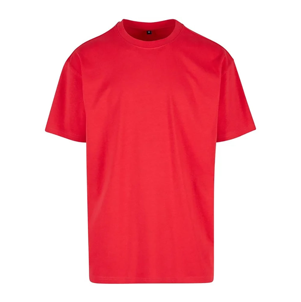 Sale Item - Oversized Heavyweight T shirt - RED - BLANK