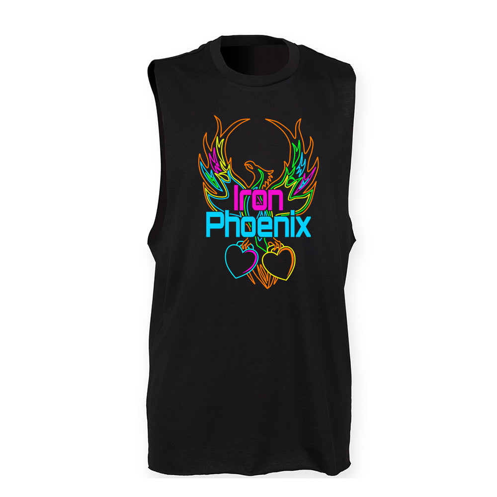 Iron Phoenix - Unisex Muscle Vest - Phoenix Print