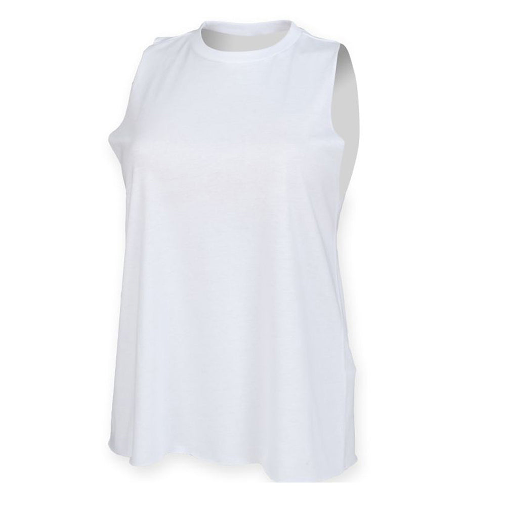 Ladies high neck vest