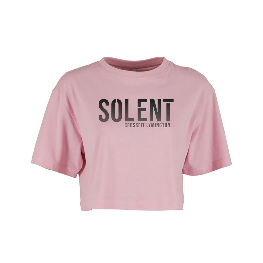 SOLENT LYMINGTON - Ladies Cropped T shirt - Standard Print